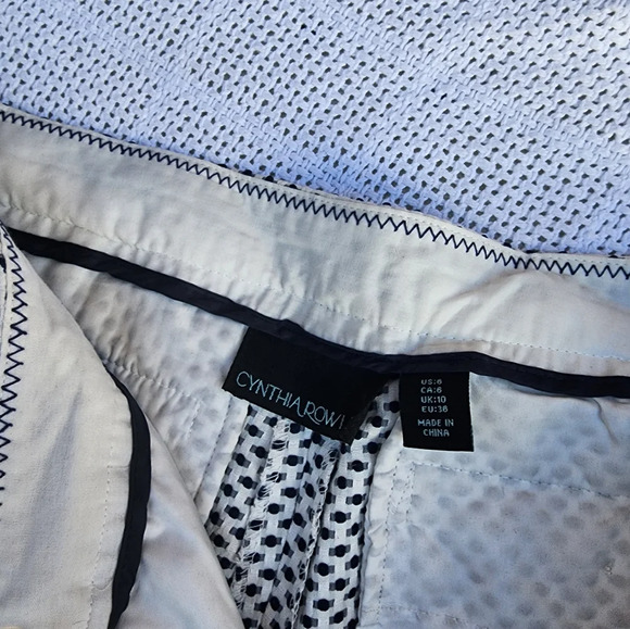 Cynthia Rowley Swiss Dot Shorts 6 - Picture 10 of 14